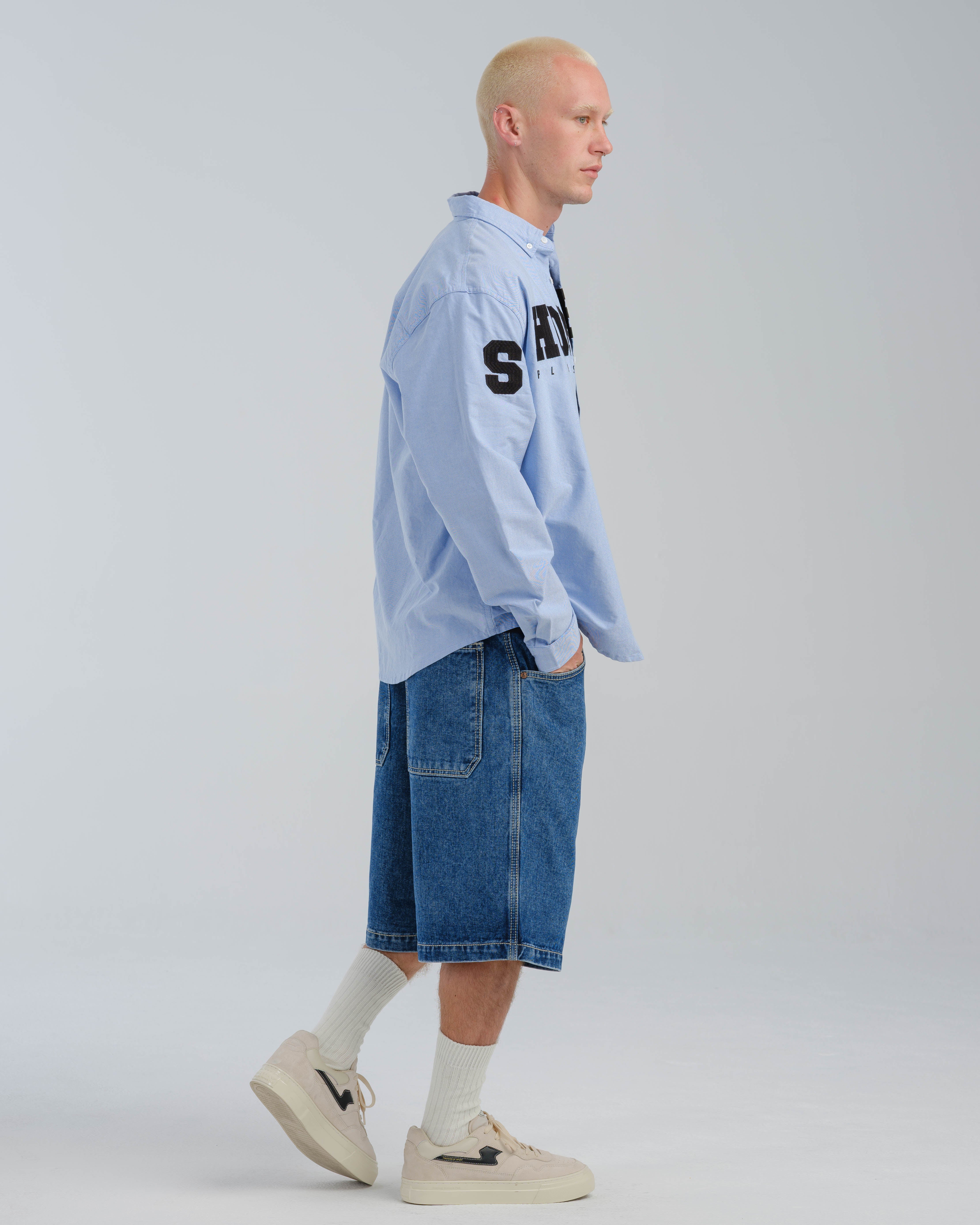 179 Pipes Shorts. 14" Inseam. Dark Stone. - Image 4