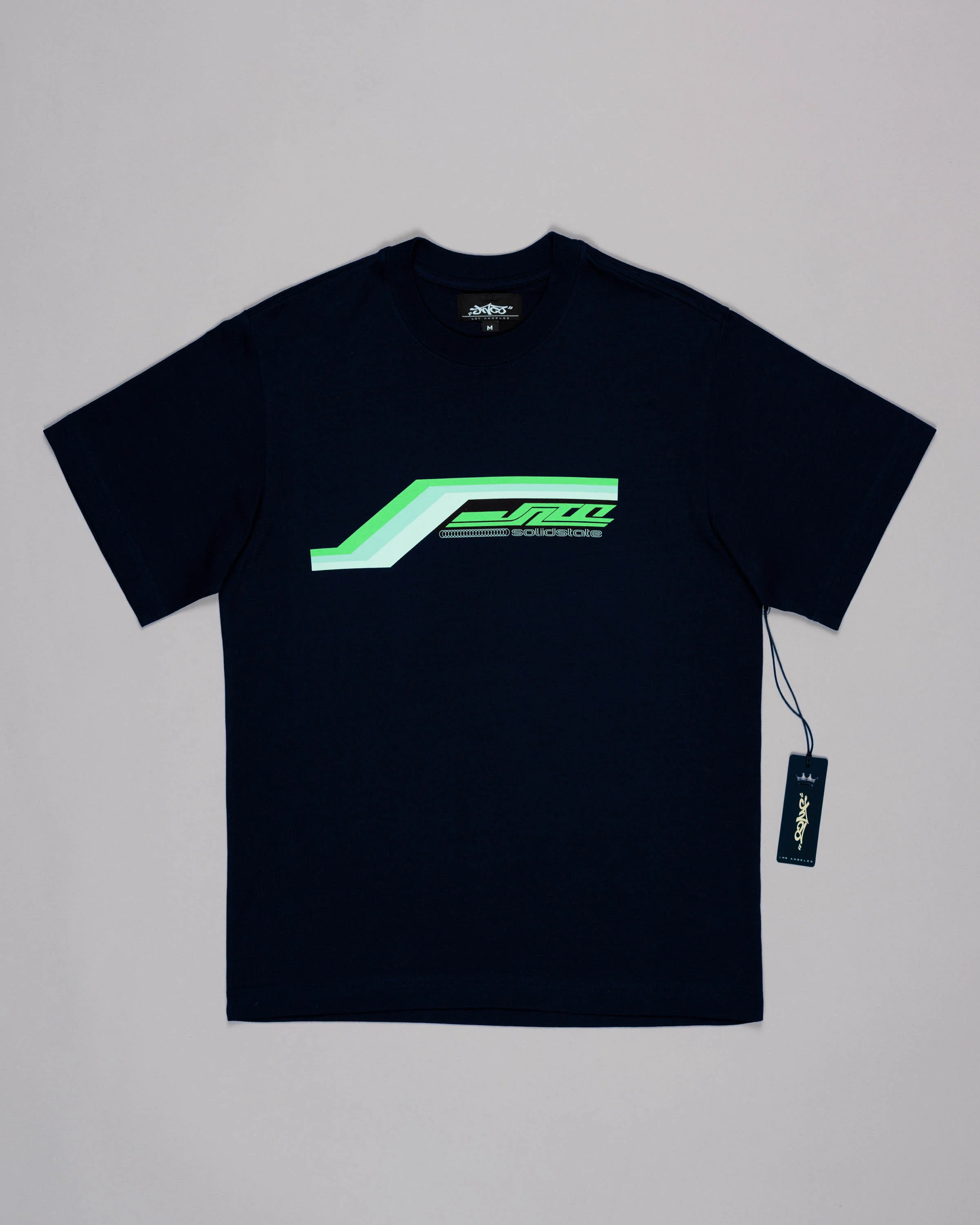 Sequencer Tee. Navy.