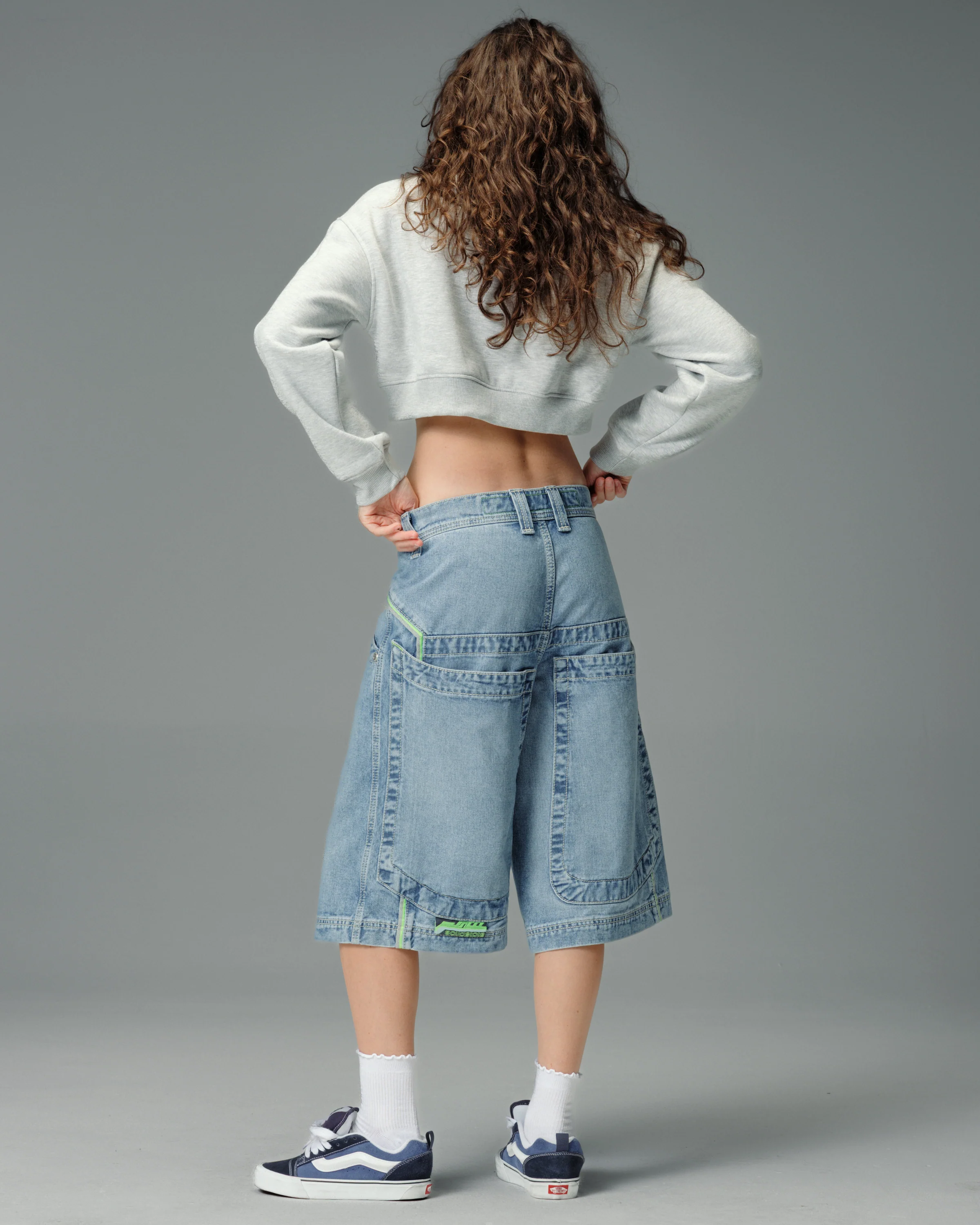 W Sequencer Shorts. 15" Inseam. Vintage Stone. - Image 2