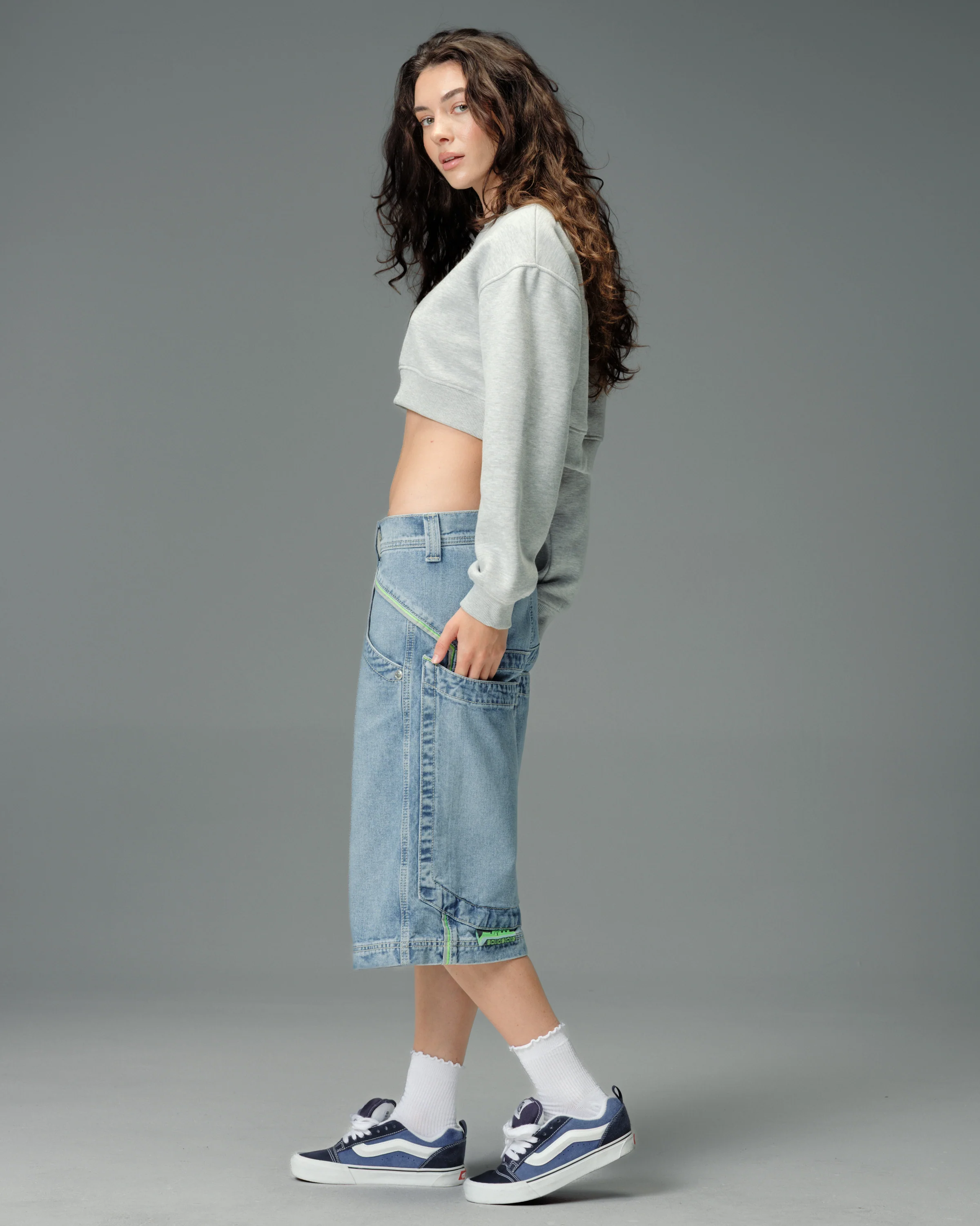W Sequencer Shorts. 15" Inseam. Vintage Stone. - Image 4